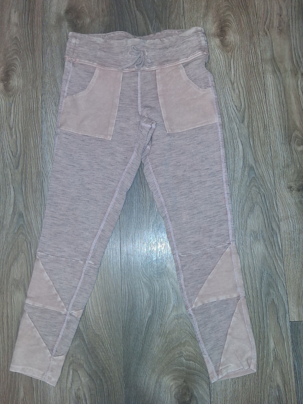 Free People Movement Mauve Pull-On Jogger Pants with Pockets